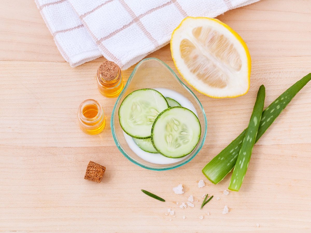 Soin du visage aux ingrédients frais et naturels